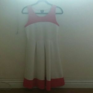 Pink and Cream dress